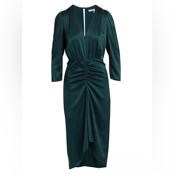 Veronica Beard Veronica Beard Beck Stretch Silk Dress 8 - Picture 1 of 7